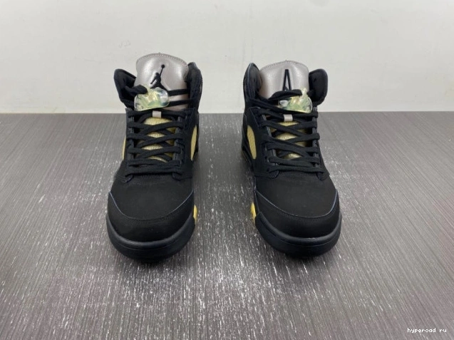 x A Maniere Ma FD1330-001 Air 5 Black Jordan 0805